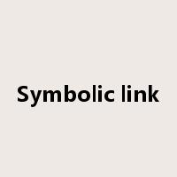 Symbolic link是什么意思