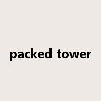 packed tower是什么意思