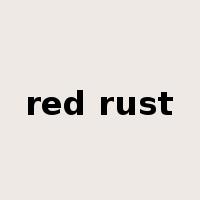red rust是什么意思