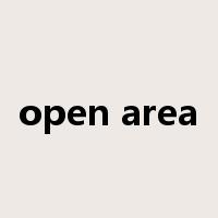open area是什么意思