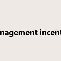 management incentive是什么意思