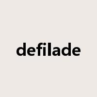 defilade是什么意思