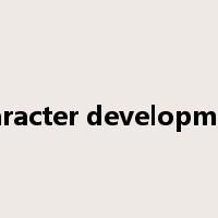 character development是什么意思