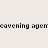 leavening agent是什么意思