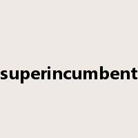 superincumbent是什么意思