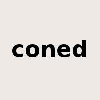 coned是什么意思
