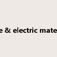 hardware & electric material shop是什么意思