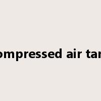 compressed air tank是什么意思