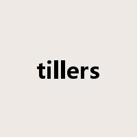 tillers是什么意思