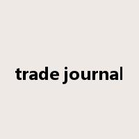 trade journal是什么意思