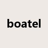 boatel是什么意思