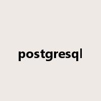 postgresql是什么意思