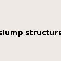 slump structure是什么意思