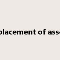 replacement of assets是什么意思