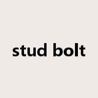 stud bolt是什么意思