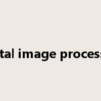 digital image processing是什么意思