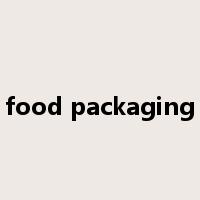 food packaging是什么意思