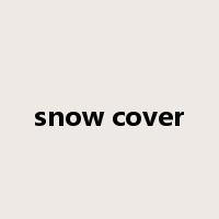 snow cover是什么意思