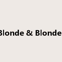 Blonde & Blonder是什么意思