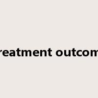Treatment outcome是什么意思