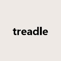 treadle是什么意思
