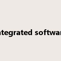 integrated software是什么意思