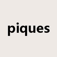 piques是什么意思
