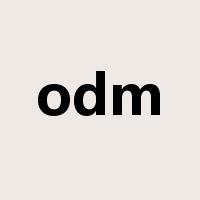 odm是什么意思