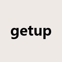 getup是什么意思
