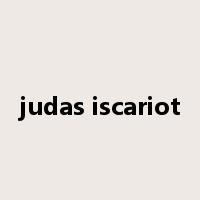 judas iscariot是什么意思