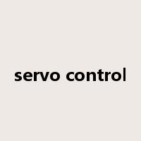servo control是什么意思