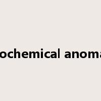 geochemical anomaly是什么意思