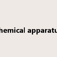 chemical apparatus是什么意思