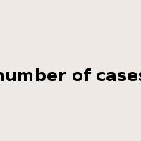 number of cases是什么意思