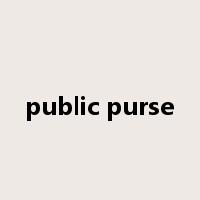 public purse是什么意思
