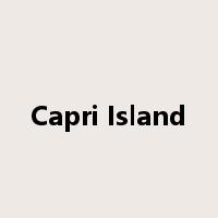 Capri Island是什么意思