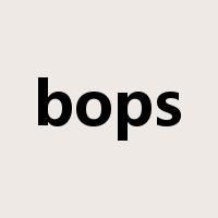 bops是什么意思