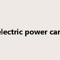 electric power cart是什么意思