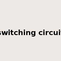 switching circuit是什么意思