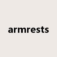armrests是什么意思