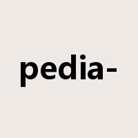 pedia-是什么意思
