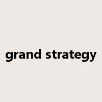 grand strategy是什么意思
