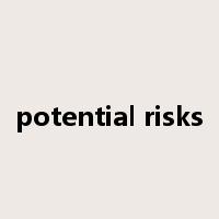 potential risks是什么意思