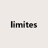 limites是什么意思