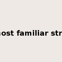 The most familiar stranger是什么意思