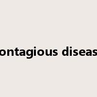 contagious disease是什么意思