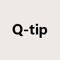 Q-tip是什么意思