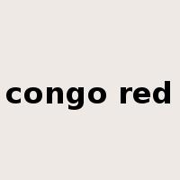 congo red是什么意思