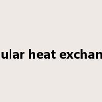 tubular heat exchanger是什么意思
