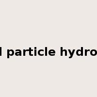 smoothed particle hydrodynamics是什么意思